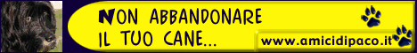 Non abbandonarli!